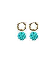 Cargar imagen en el visor de la galería, Burbuja Earrings Turquesa I
