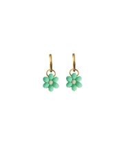 Cargar imagen en el visor de la galería, Flower Earrings Mint
